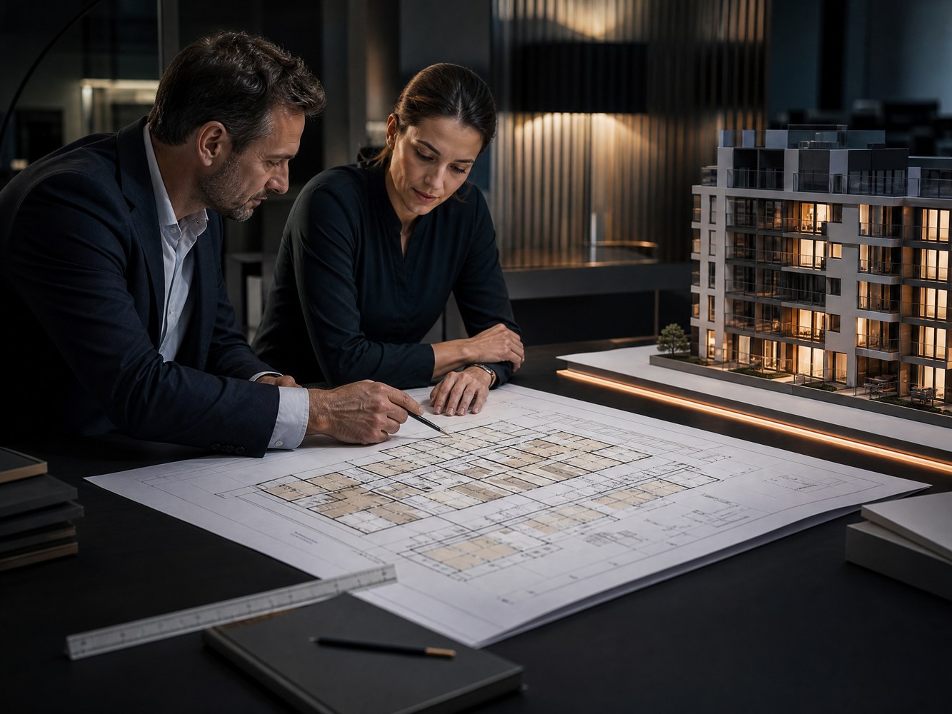 تطوير مبنى